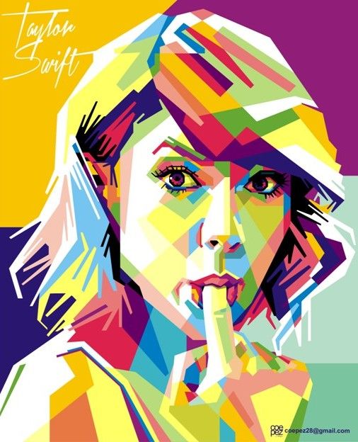 506x624 Hmmm Yummyyy Taylor Swift My Wpap In Pop Art Posters