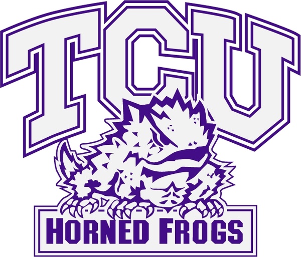600x513 Tcu Hornedfrogs Free Vector In Encapsulated Postscript