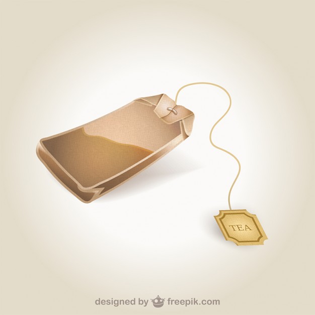 626x626 Tea Bag Vector Free Download