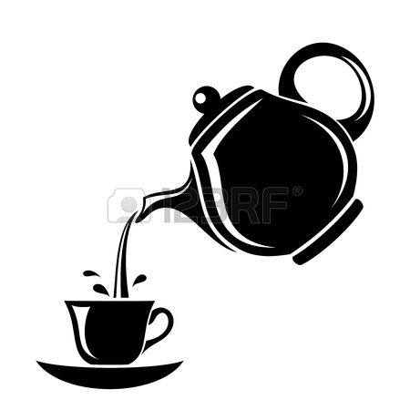 Stock Vector Risunki Dlia Manikiura Tea Pots, Black Silhouette 450x450 Stock Vector Risunki Dlia Manikiura Tea Pots, Black Silhouette
