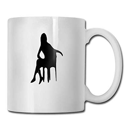 Sexy Woman Silhouette Vector Tea Cup Novelty Gift 425x425 Sexy Woman Silhouette Vector Tea Cup Novelty Gift