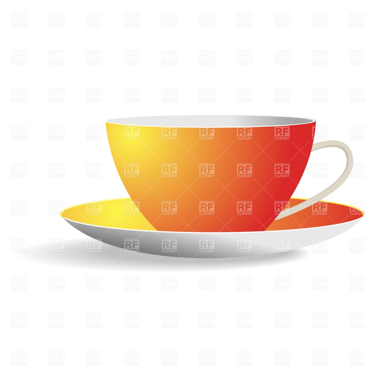 1200x1200 Tea Cup Vector Image Of Food And Beverages Prague