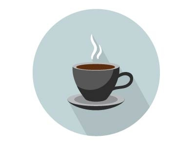 400x300 Tea Cup Vector Icons For Food Web And Mobile Apps