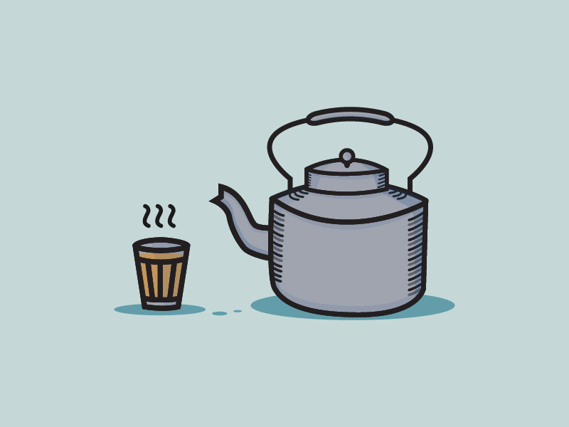 Tea Kettle Vector