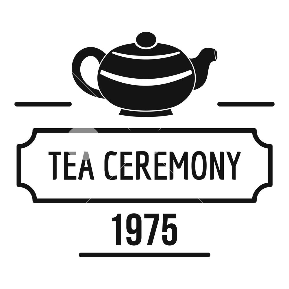 China Tea Logo Simple Illustration Of China Tea Vector Logo 1000x1000 China Tea Logo Simple Illustration Of China Tea Vector Logo