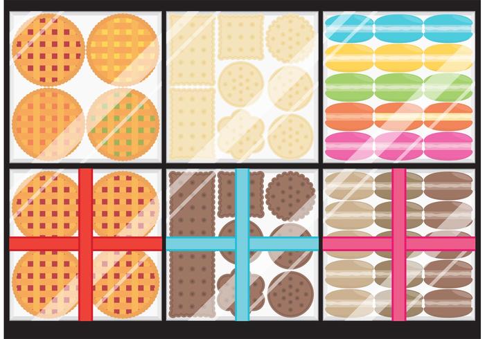 700x490 Tea Party Vector Desserts Stock Images