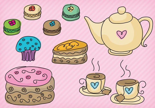 632x442 High Tea Party Vectors Free Vector Download Cannypic