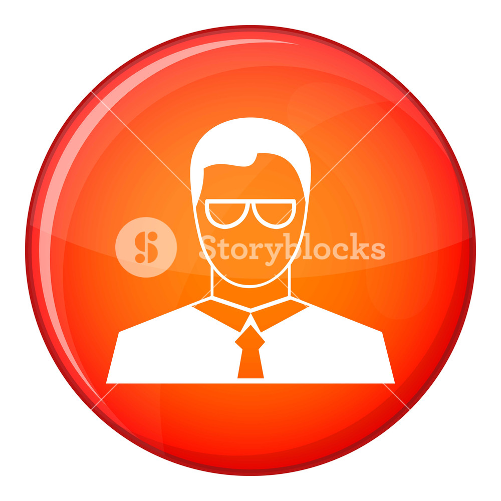 1000x1000 Teacher Icon In Red Circle Isolated On White Background Vector