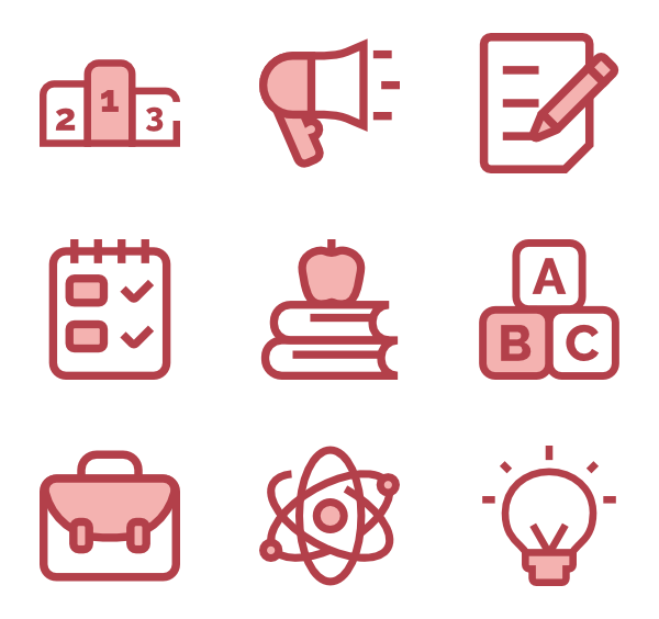 600x564 Teacher Teaching Icons
