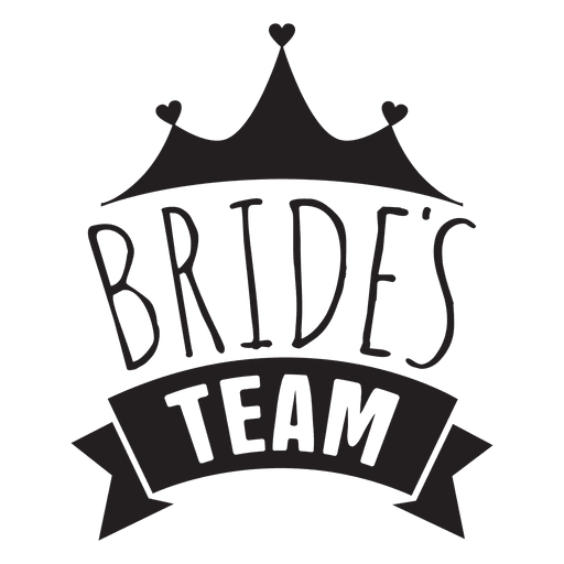 512x512 Bride Team Wedding Phrase