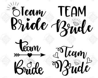 340x270 Team Bride Heart Etsy