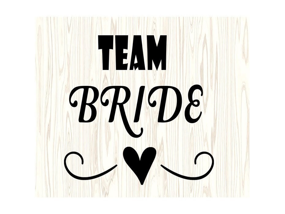 931x700 Team Bride Vector Etsy