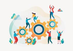 283x200 Team Building Free Vector Art