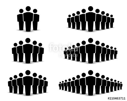 500x399 People Icons Set Team Icon Group Of People Vector Stock Image