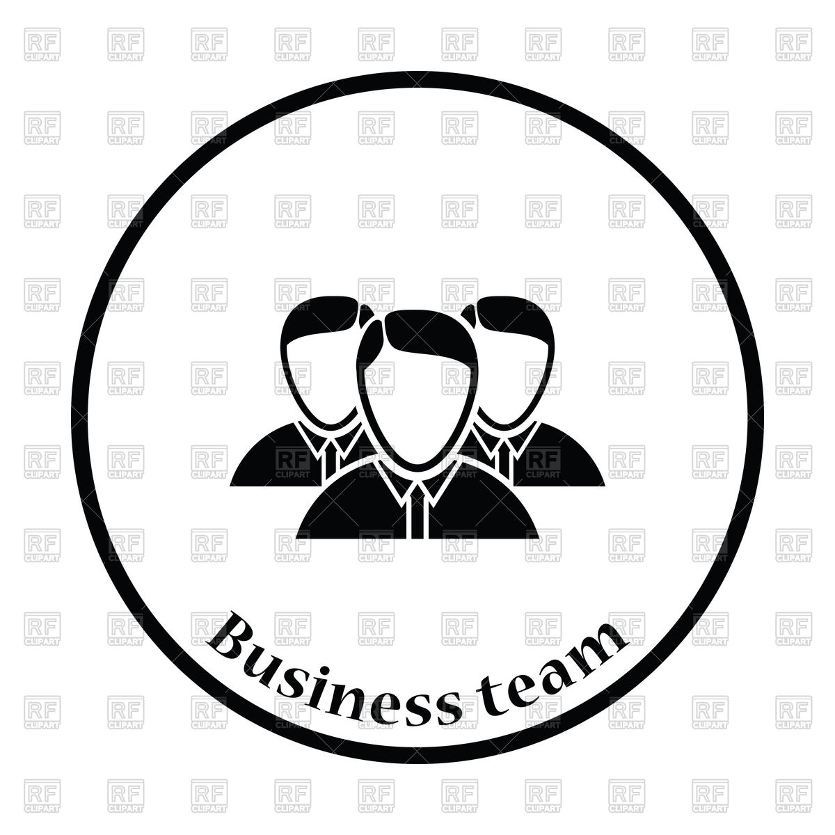 1200x1200 Business Team Icon Vector Image Of People Angelp