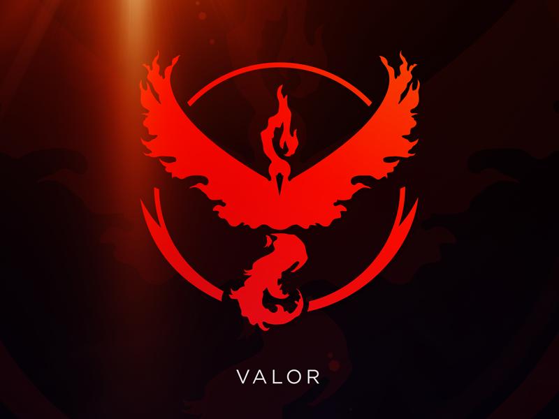 Valor Pokemon Go Team Logo 800x600 Valor Pokemon Go Team Logo
