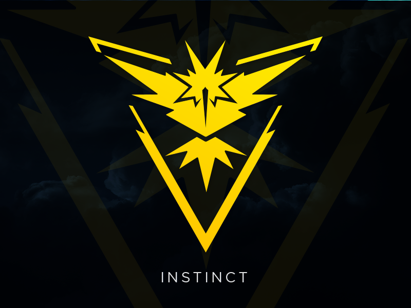 Instinct Pokemon Go Team Logo 800x600 Instinct Pokemon Go Team Logo