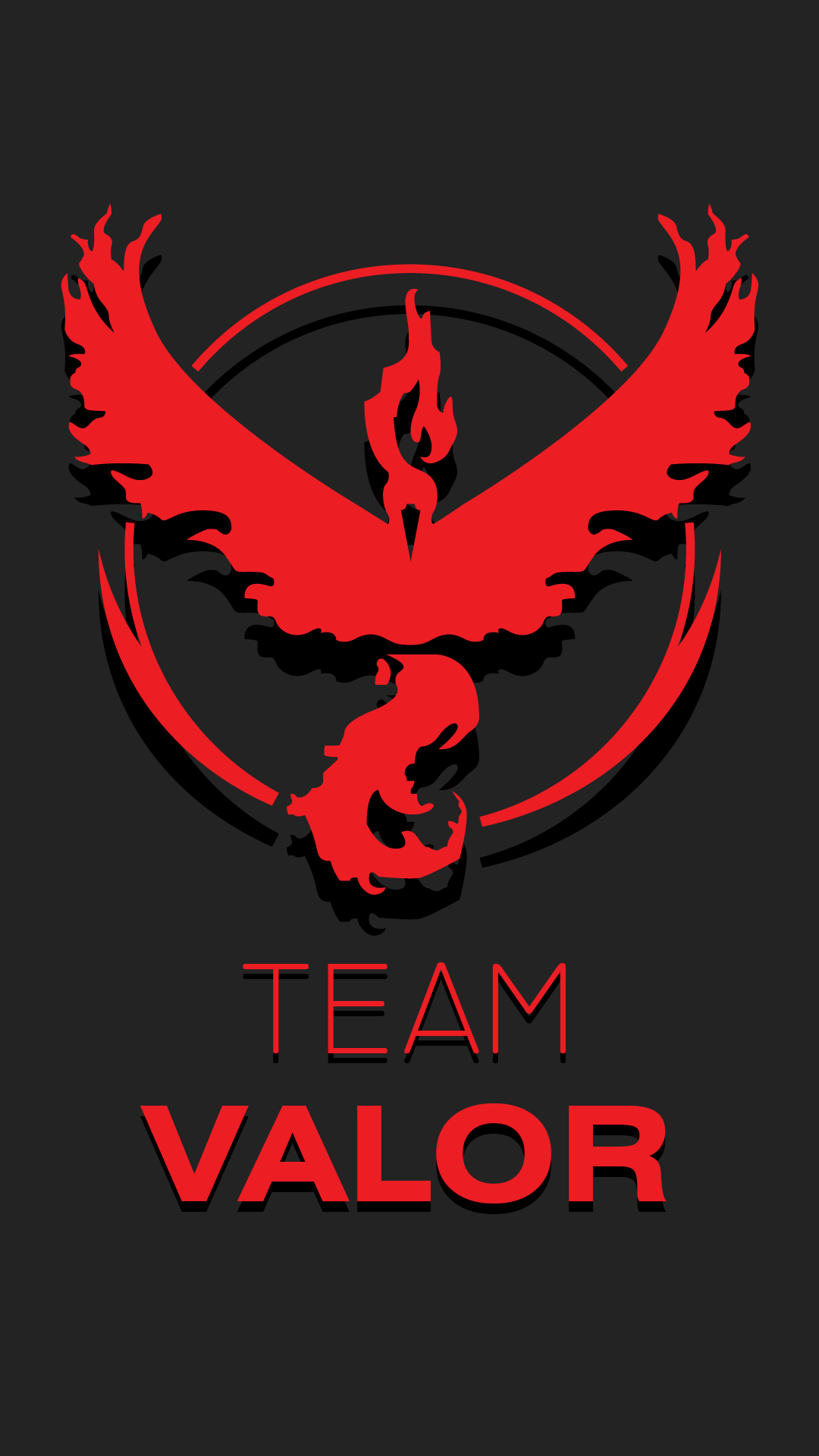 Made This Walpaper For Team Valor Pokemongo 1080x1920 Made This Walpaper For Team Valor Pokemongo