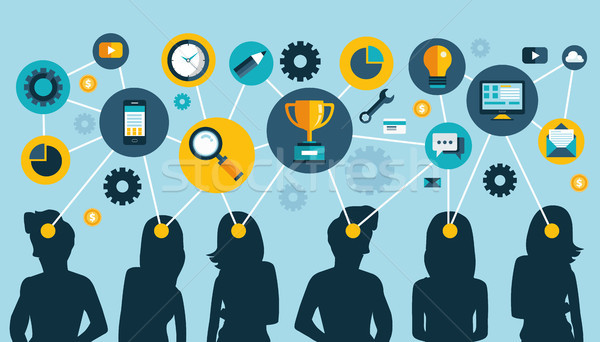 Mind Map Team Teamwork Concept Design And Network 600x342 Mind Map Team Teamwork Concept Design And Network