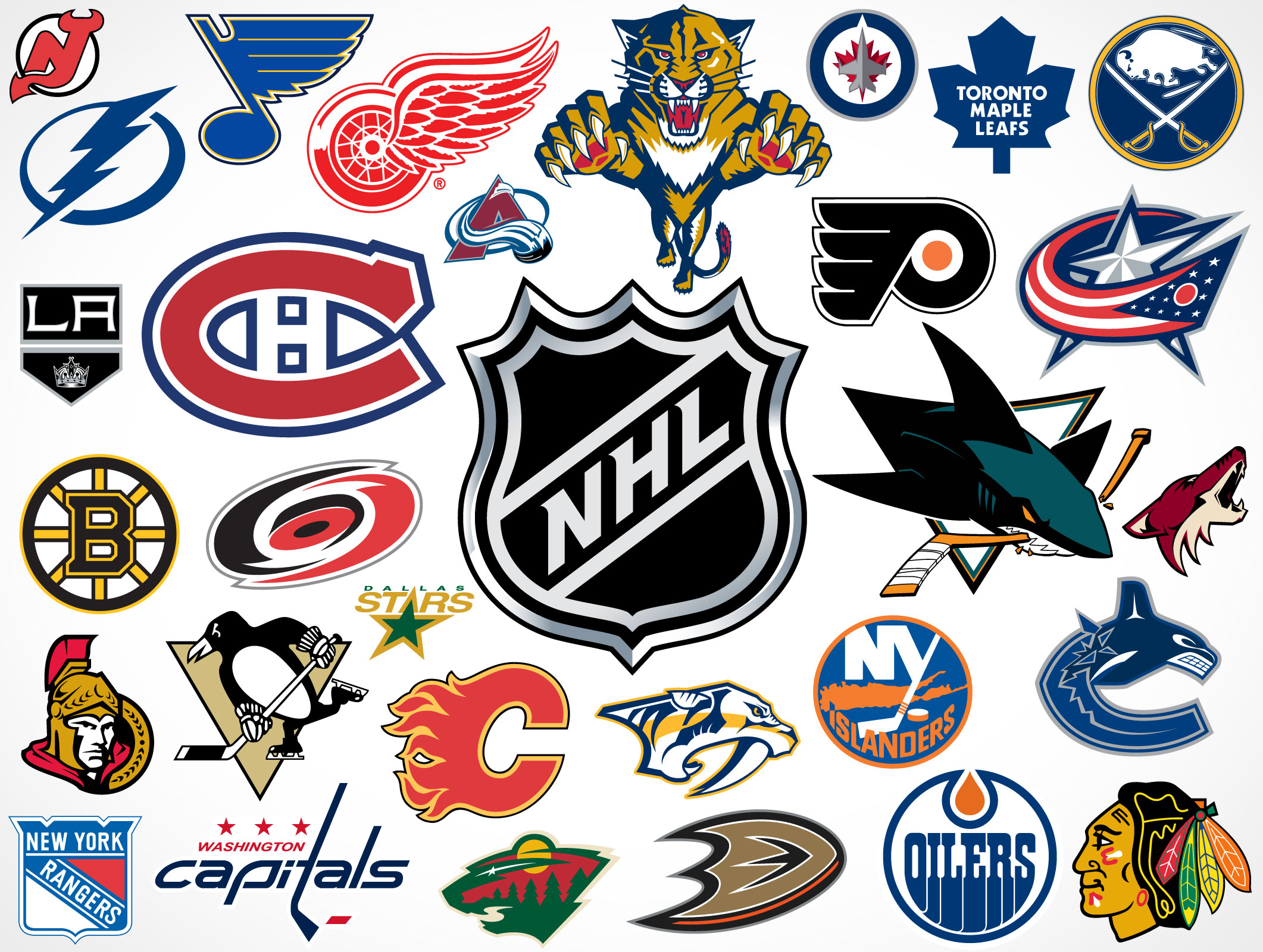 National Hockey League Team Vector Logos Market Your Mockups 2122x1600 National Hockey League Team Vector Logos Market Your Mockups