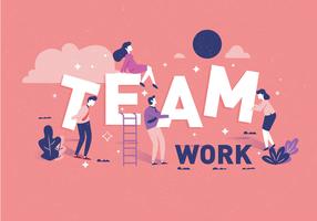 Teamwork Free Vector Art 286x200 Teamwork Free Vector Art