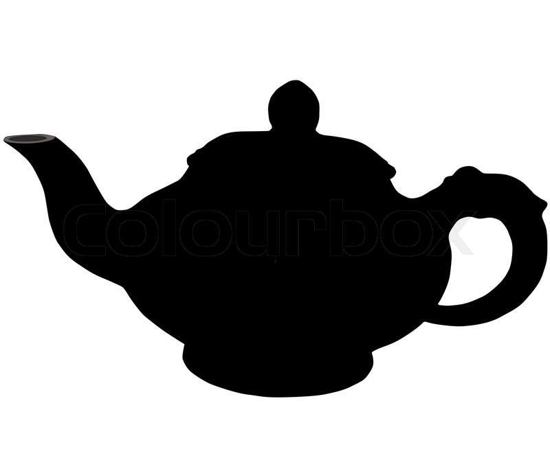 On White Background, Is Drawn Teapot Stock Vector Colourbox 800x667 On White Background, Is Drawn Teapot Stock Vector Colourbox