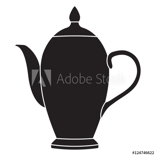 Teapot Silhouette 500x500 Teapot Silhouette