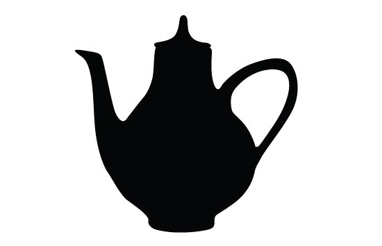 Teapot Silhouette Vector Food Vector Graphics Silhouette 550x354 Teapot Silhouette Vector Food Vector Graphics Silhouette