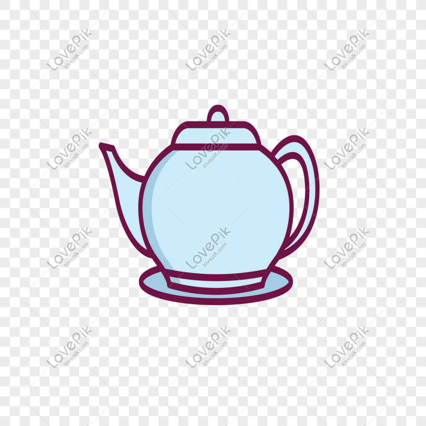 860x860 Porcelain Teapot Vector Illustration Png Png Image Picture Free