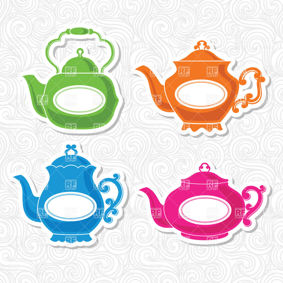 1200x1200 Stickers With Kettle