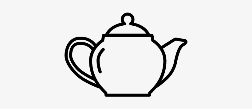 820x357 Teapot Vector