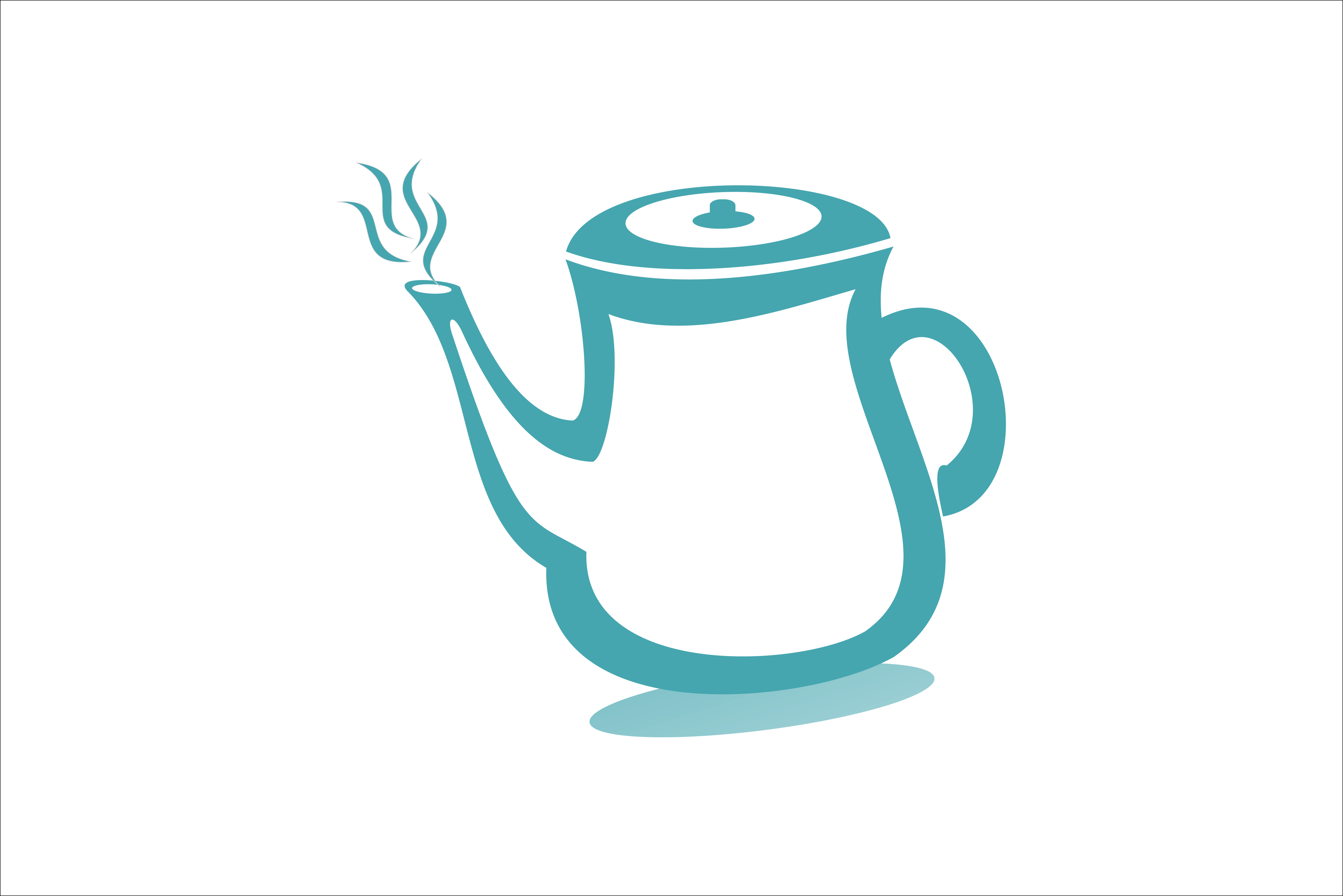 5802x3872 Teapot Vector Icon Graphic