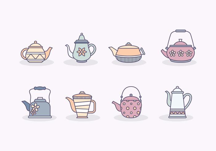 700x490 Free Teapot Vector