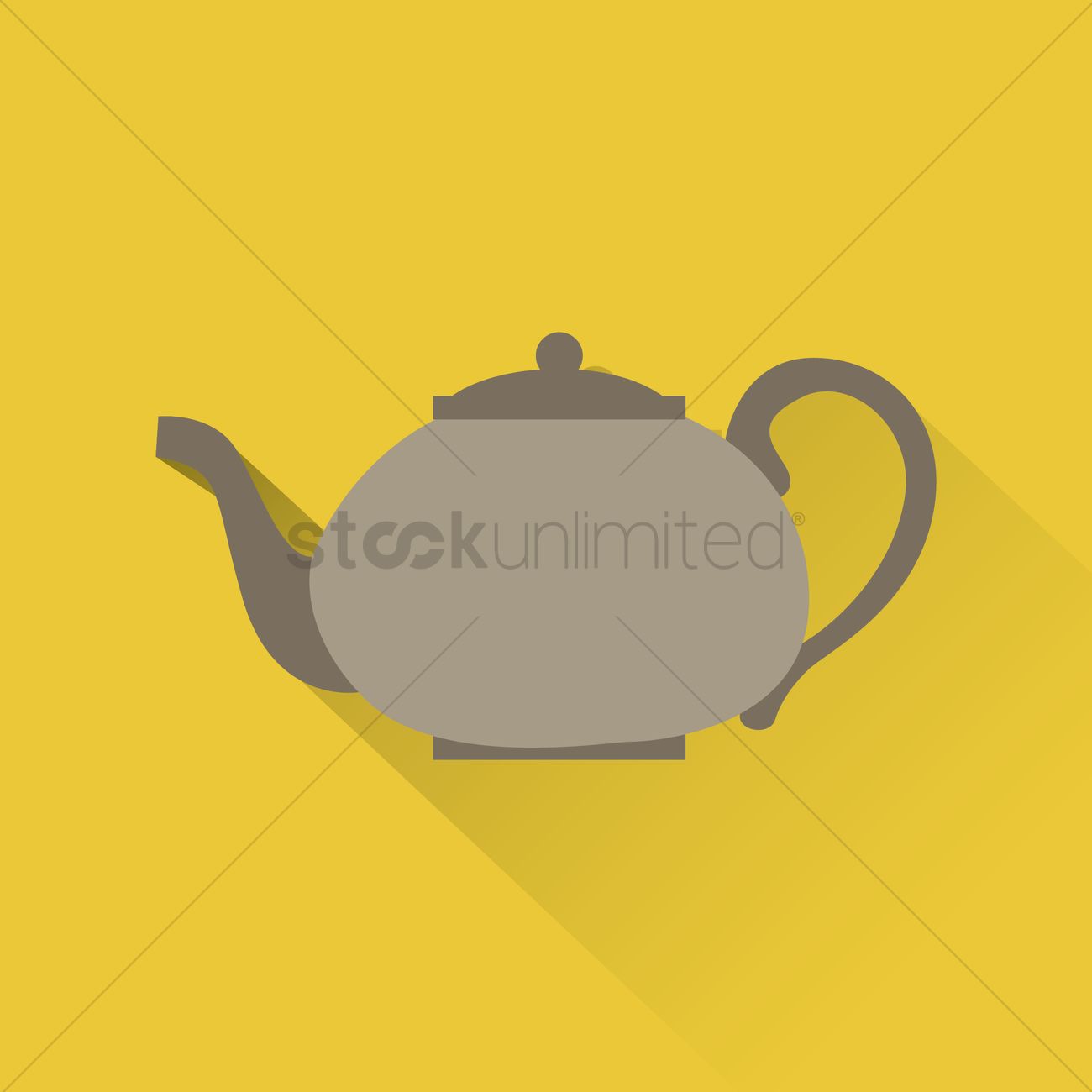 1300x1300 Free Teapot Vector Image