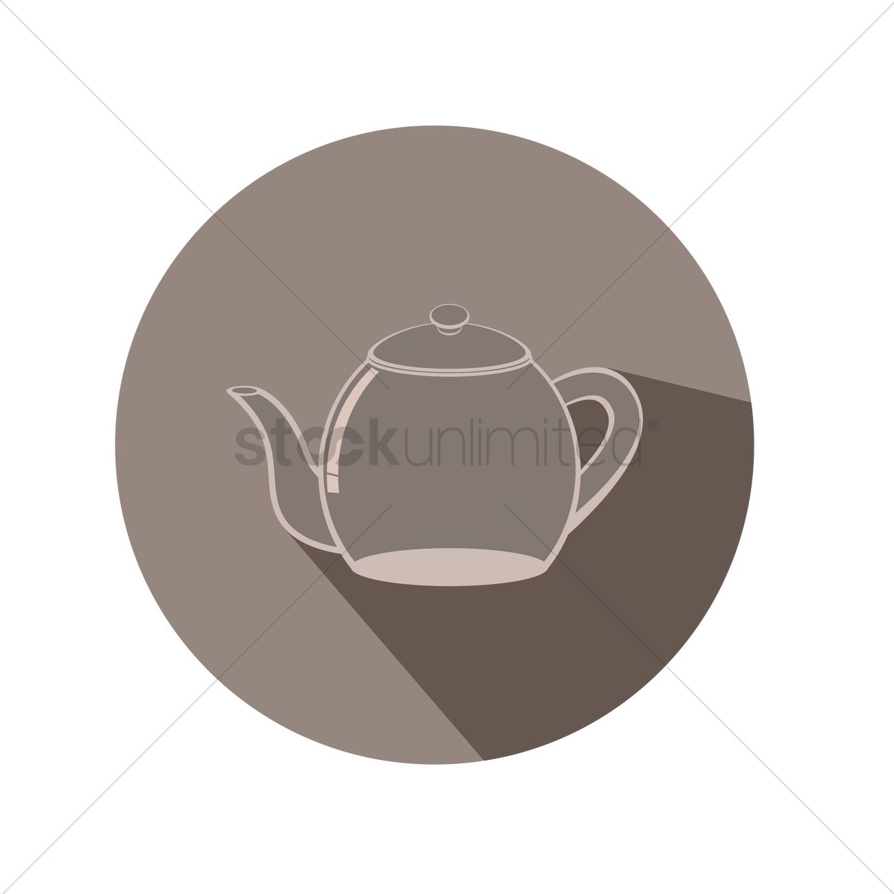 1300x1300 Free Teapot Vector Image