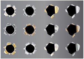 285x200 Metal Tear Free Vector Graphic Art Free Download