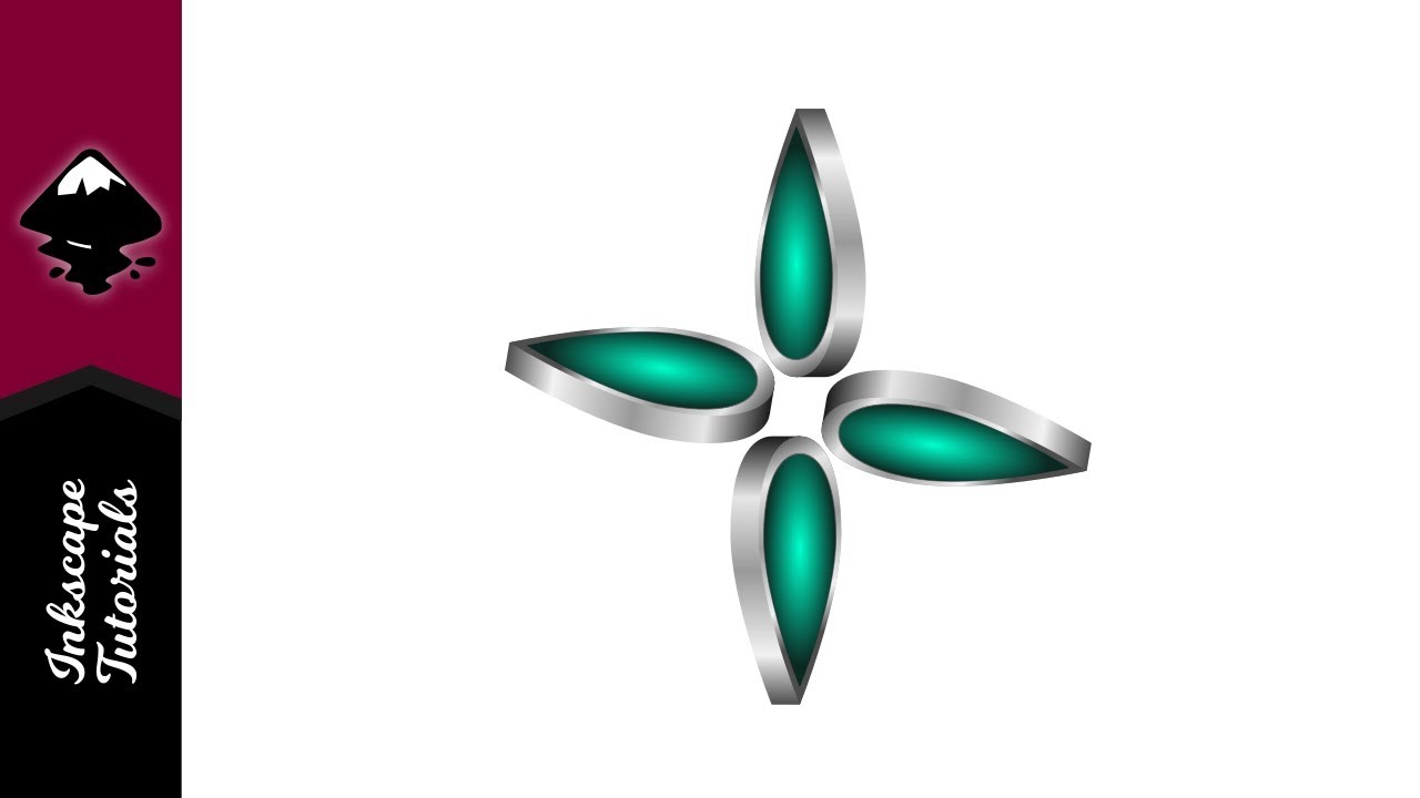 1280x720 Inkscape Tutorial Create A Teardrop Vector