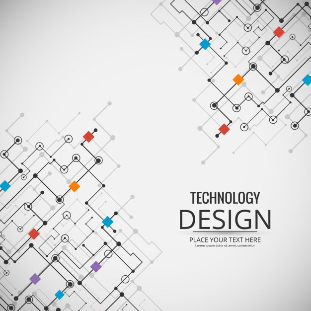 626x626 Technological Background With A Circuit Vector Free Download