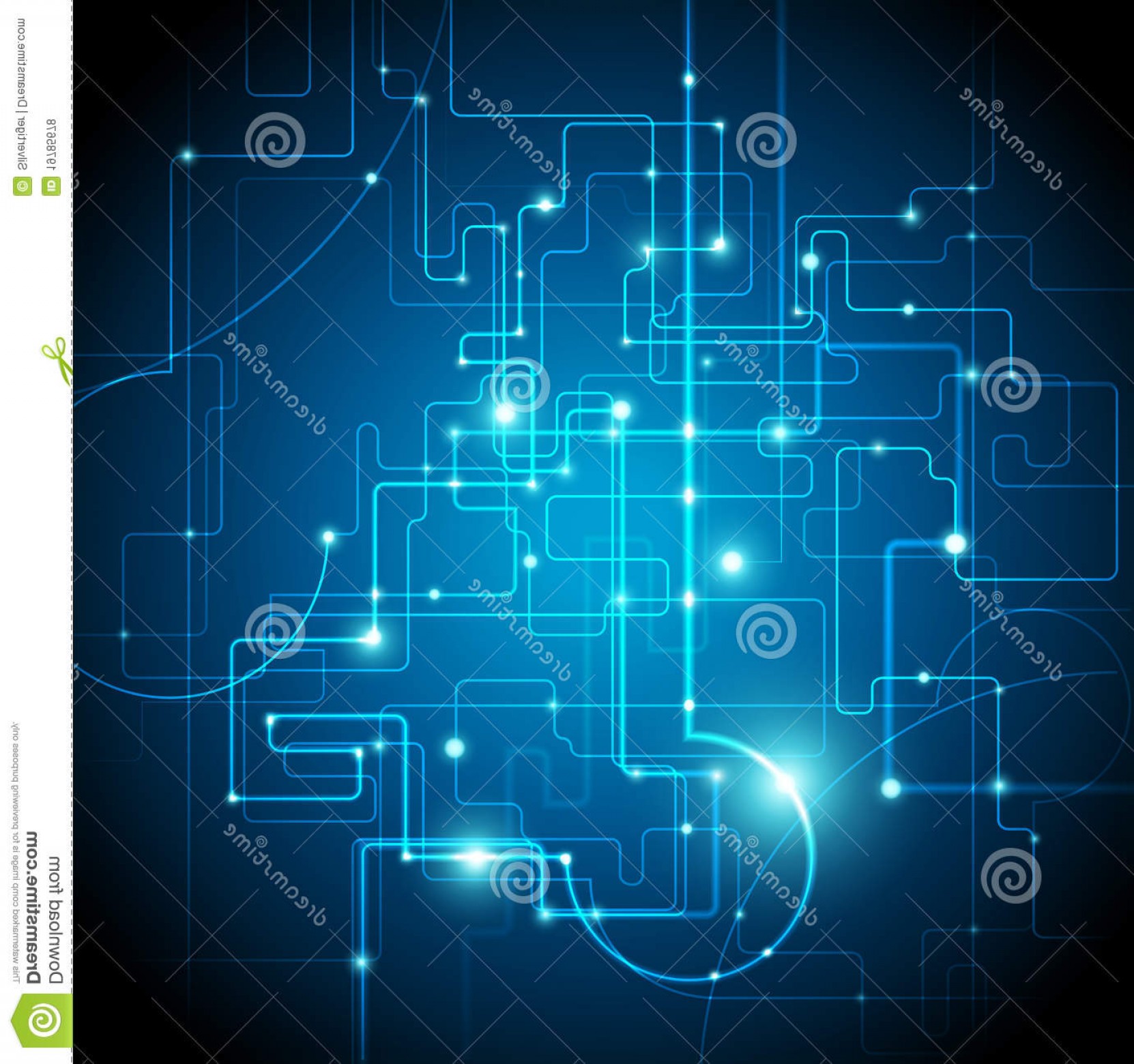 1662x1560 Abstract High Tech Background Vector Illustration Handandbeak