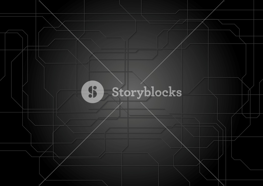 1000x706 Dark Tech Lines Abstract Background Vector Graphic Template