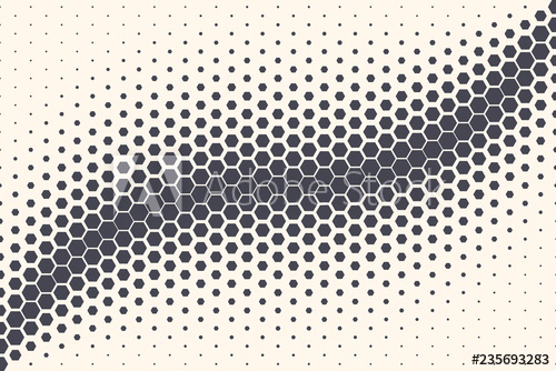 500x334 Hexagon Shapes Vector Abstract Geometric Technology Oscillation