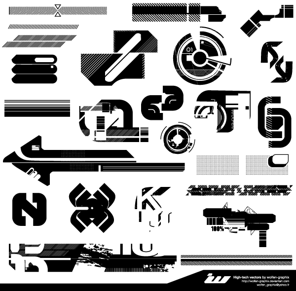 600x590 Hi Tech Vector Pack