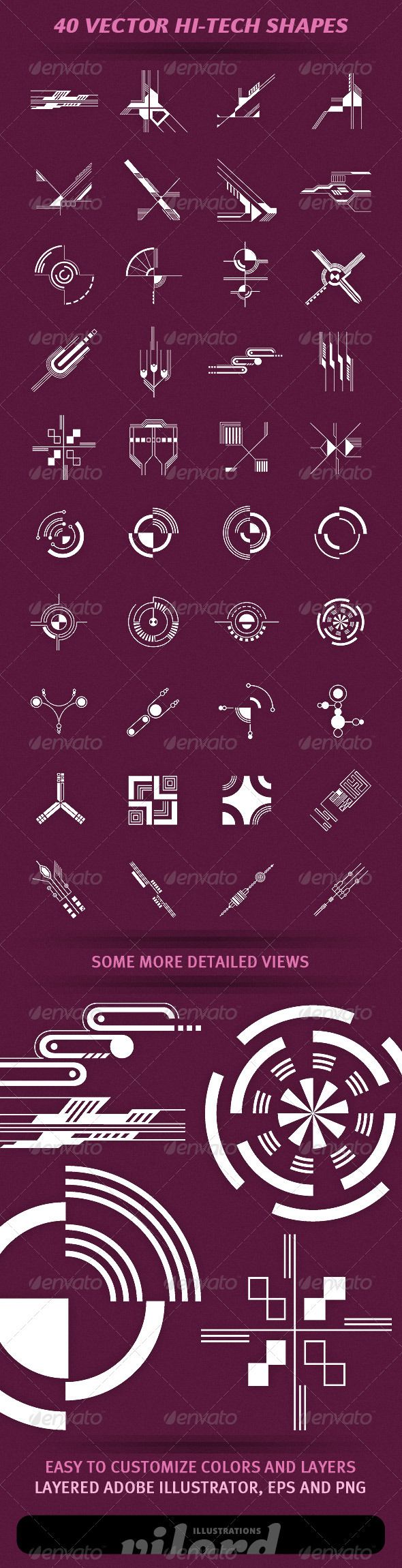 Tech Shapes Vector at Vectorified.com | Collection of Tech Shapes ...