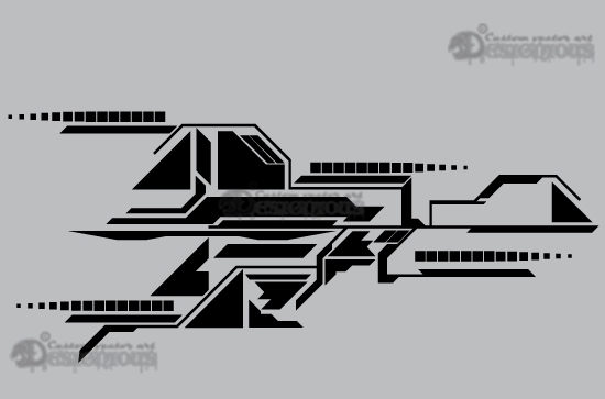 550x363 Tech Shapes Vector Pack