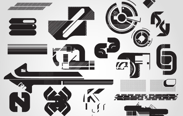 600x380 Welovesolo Tech Silhouette Vector Graphics Set