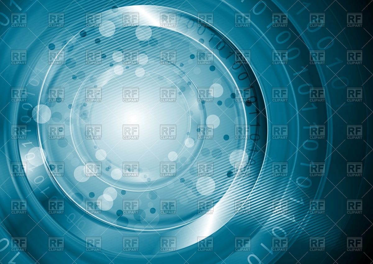 1200x848 Blue Futuristic Hi Tech Background With Binary Code Vector Image