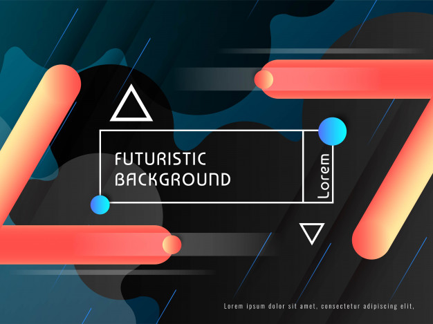 Modern Techno Futuristic Decorative Background Vector Vector 626x469 Modern Techno Futuristic Decorative Background Vector Vector