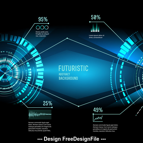 Abstract Futuristic Techno Background Vector Free Download 500x500 Abstract Futuristic Techno Background Vector Free Download