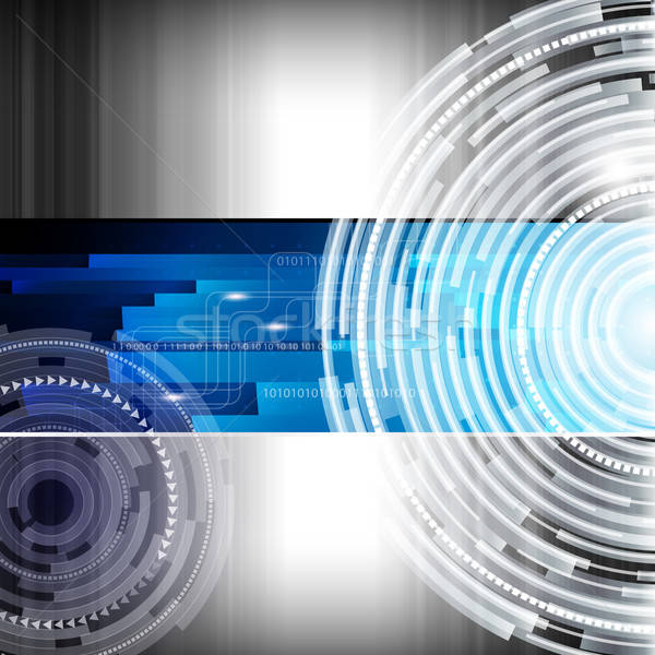 Abstract Digital Techno Background 600x600 Abstract Digital Techno Background