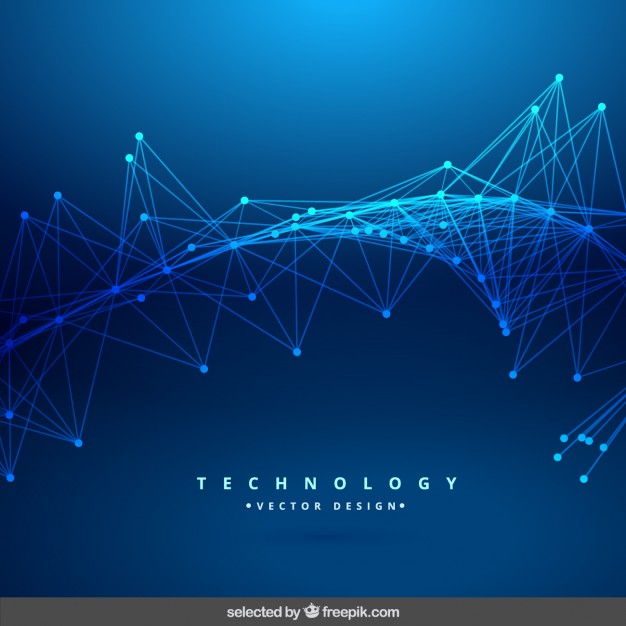 626x626 Blue Technology Abstract Background Vector Free Download